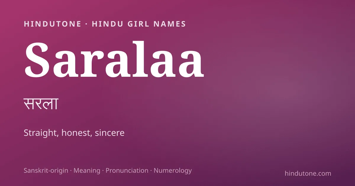 Saralaa