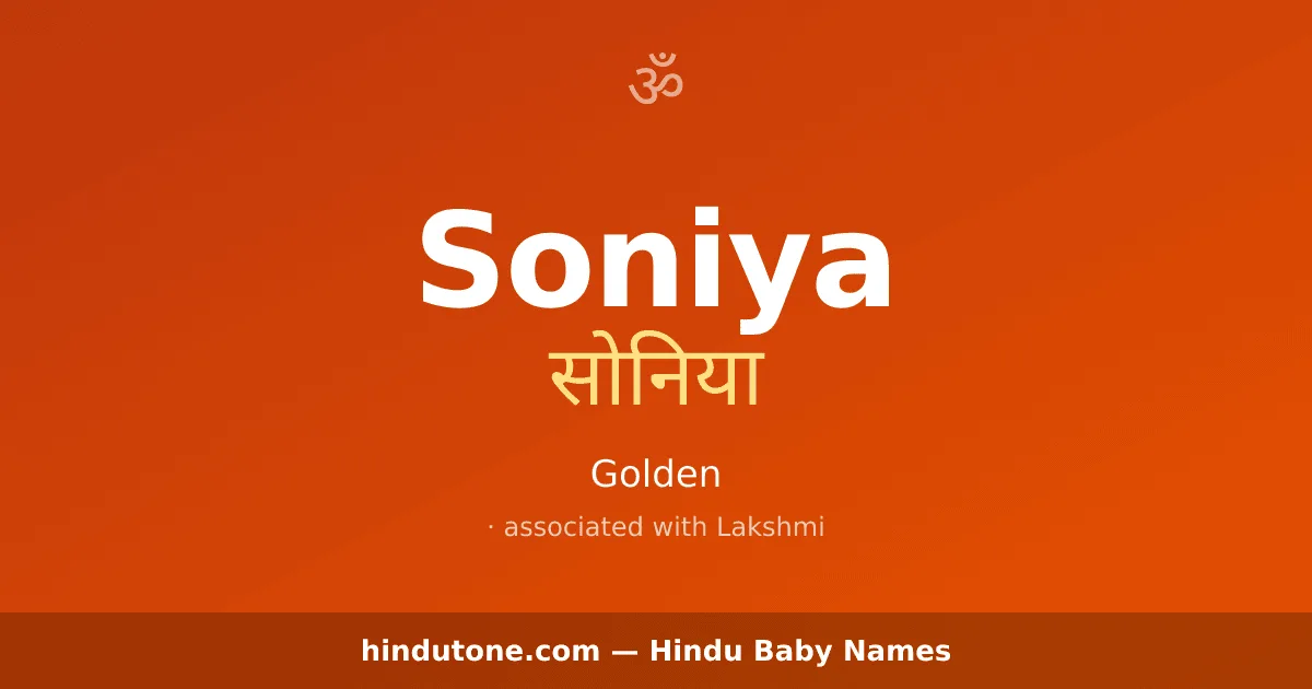 Soniya