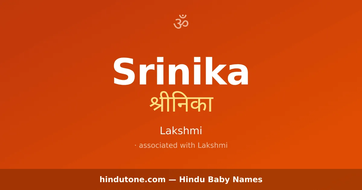 Srinika