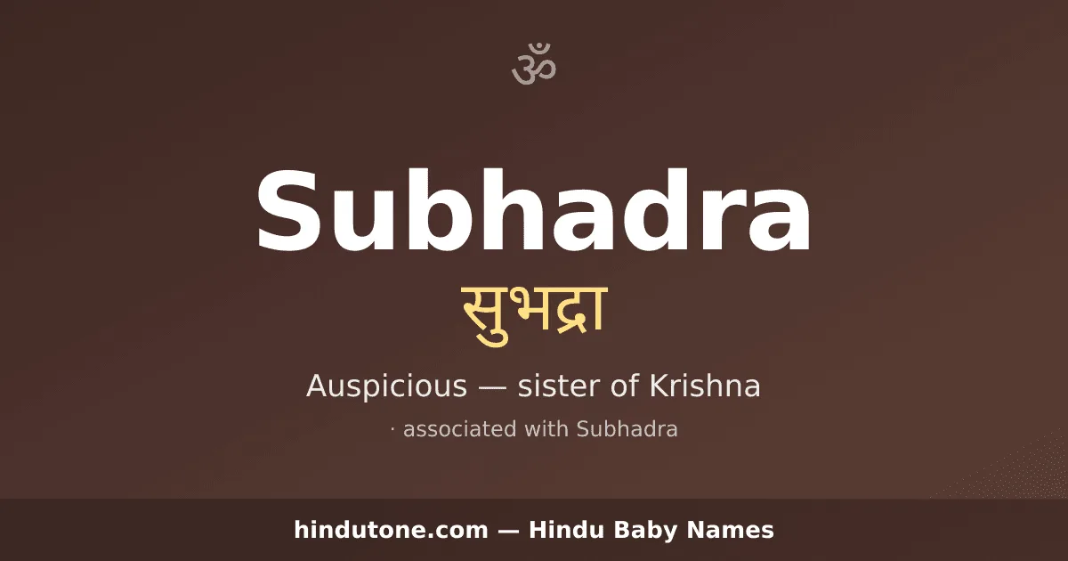 Subhadra