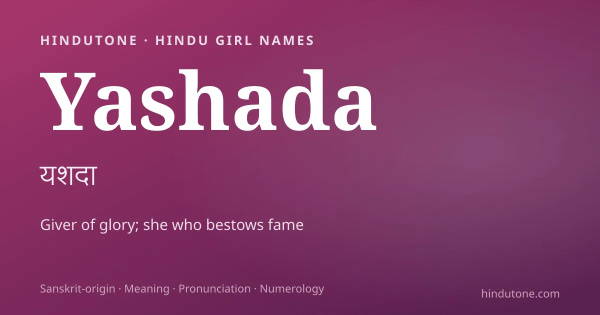 Yashada
