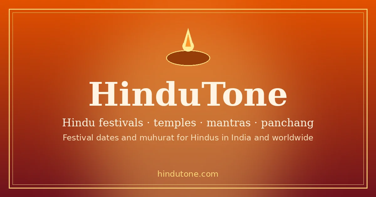 Hindu Festivals 2026 — Dates, Puja Vidhi & Significance | HinduTone